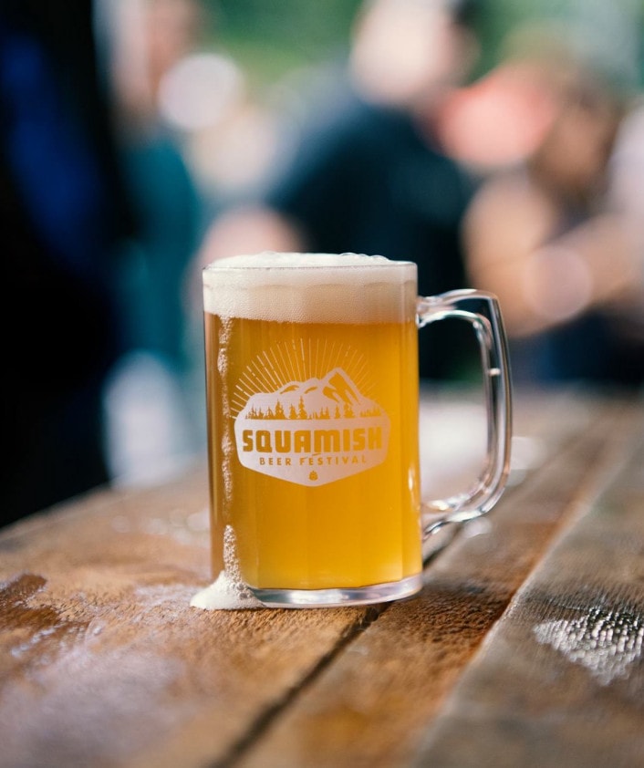 Squamish Beer Festival glass